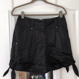 Leifsdottir high waist black shorts size 8